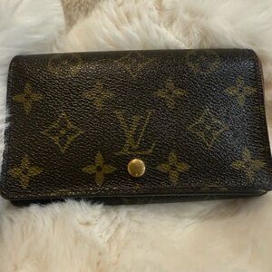 Louis Vuitton Dark Brown Monogram Wallet